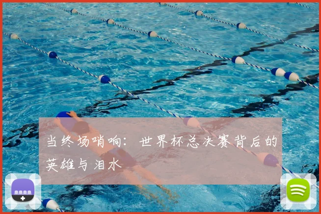 当终场哨响:世界杯总决赛背后的英雄与泪水